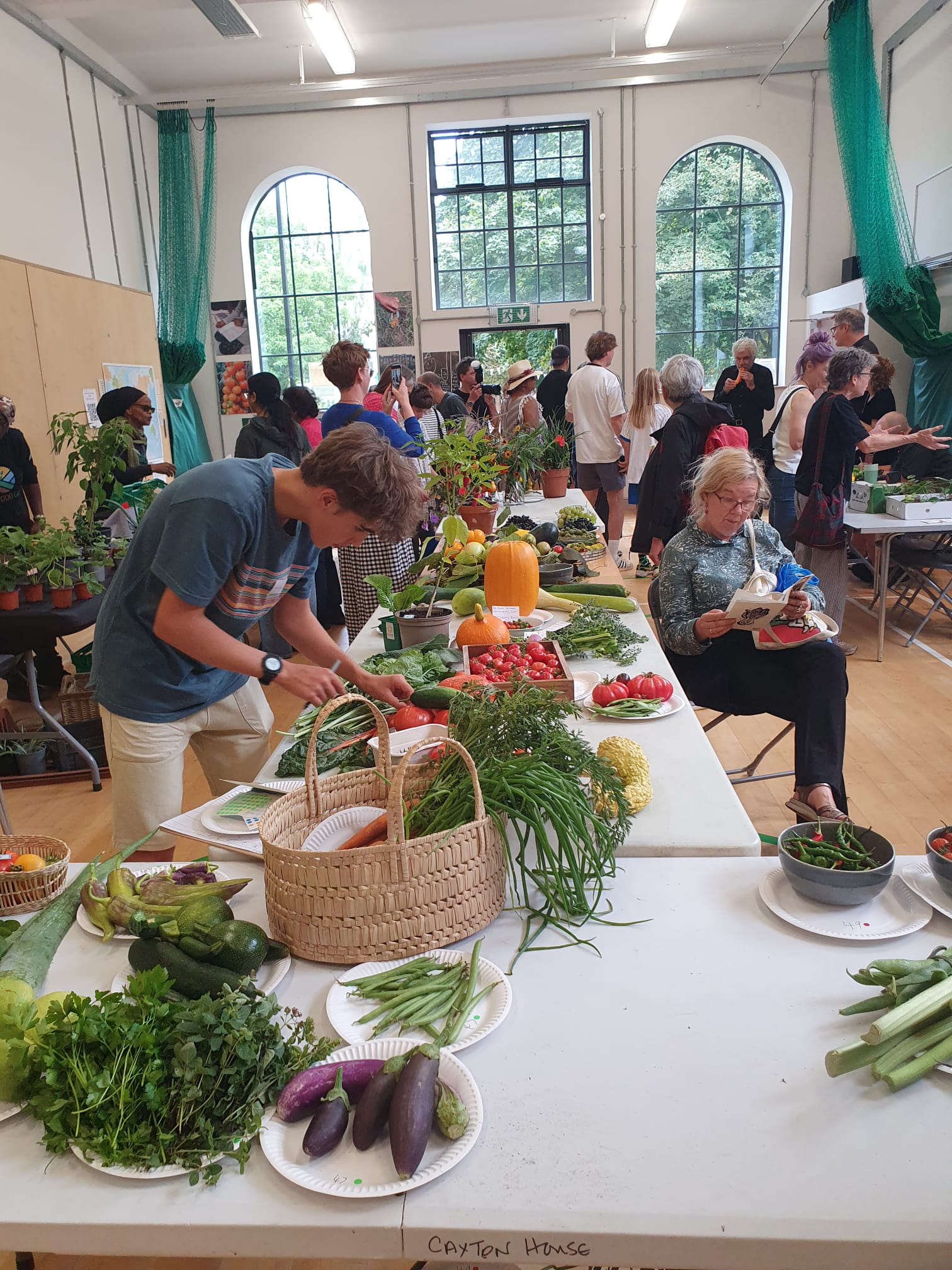 Me helping out at Apple Day at Gillespie Park